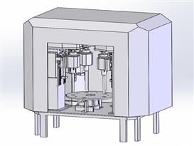 珩磨机3D模型（2）