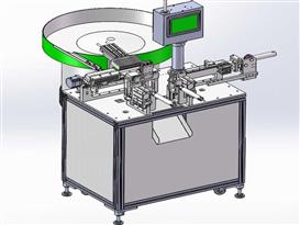全自动穿线机3D模型