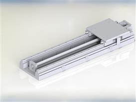 精密滚珠丝杠3D模型