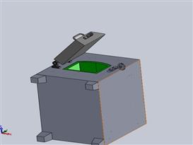 箱式电阻炉3D模型