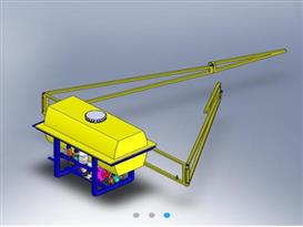 全自动喷雾机设备3D模型