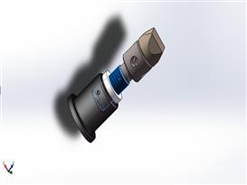 千斤顶3D模型