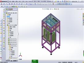 电池自动上料机3D模型