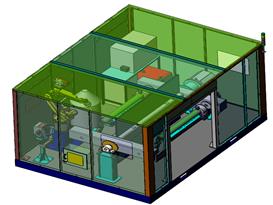 减振器焊接工作站3D模型