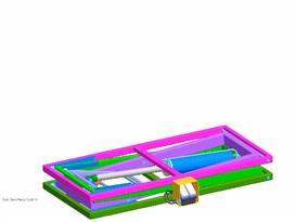 气动升降平台3D模型