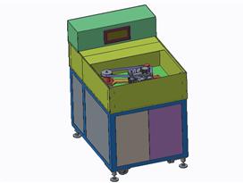 机壳抛光机3D模型
