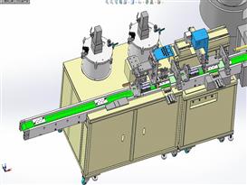 全自动点胶组装机3D模型