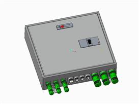 小型控制器3D模型
