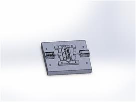 连接器（水晶头）组装治具3D