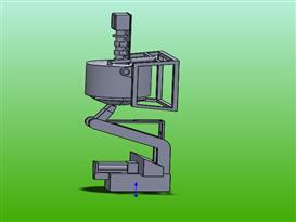 压铸机3D模型