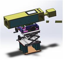 升降台总图3D模型