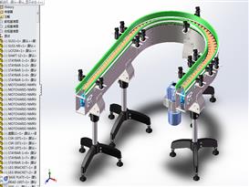 小型输送机3D模型