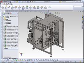 立式包装机3D模型