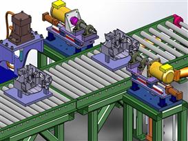 发动机缸体制造流水线（SW