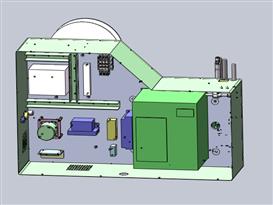 打标贴标机3D模型