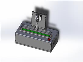 简易板卡测试治具3D模型
