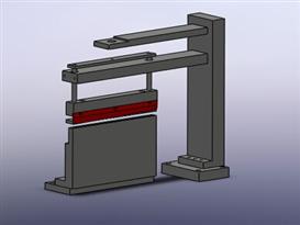 气动切刀座3D模型