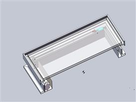 自动天窗组件3D模型