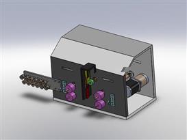 小型剥线机3D模型