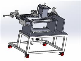 自动涂胶机设备3D模型