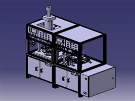 激电环整形压轴机3D模型