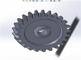 斜齿轮3D模型