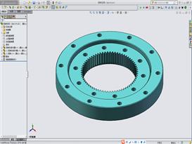 回转支承3D模型