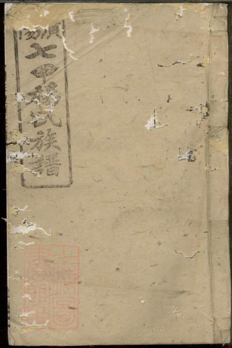 澬阳七甲杨氏族谱：益阳