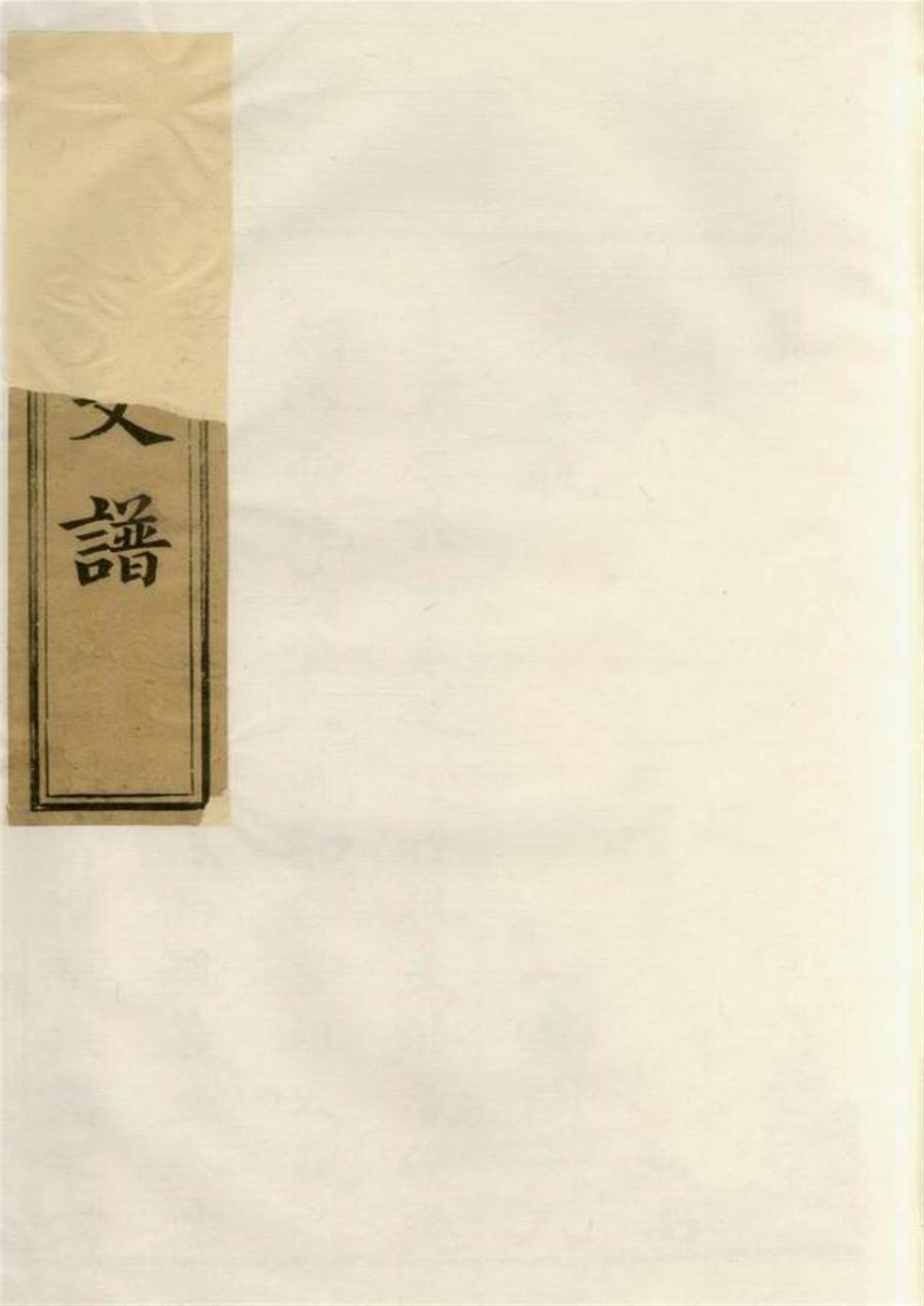 王氏支谱：湘阴