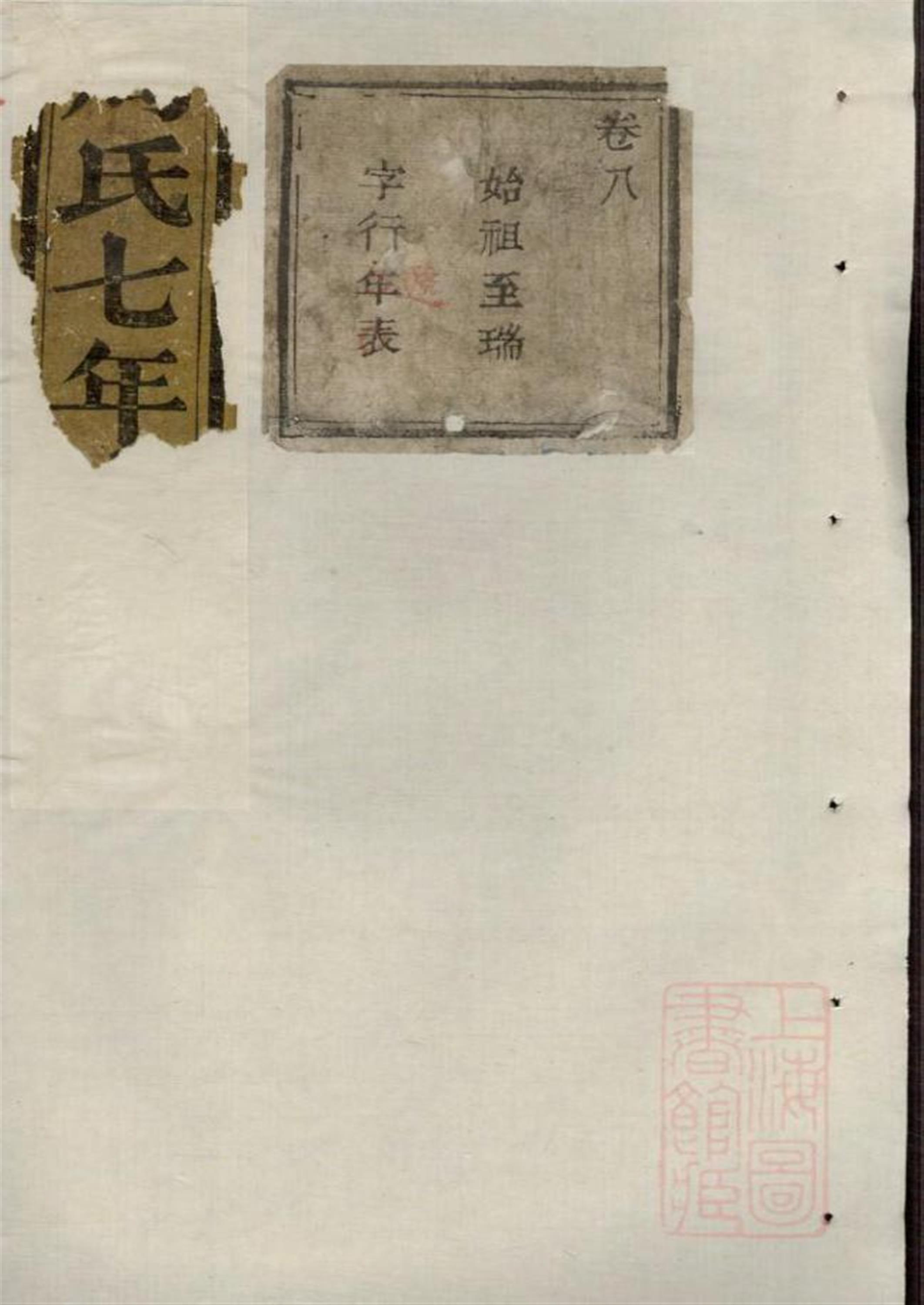 暨阳周氏七年宗谱 007