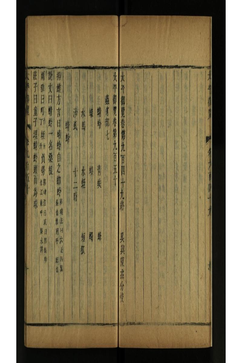 太平御览 第950卷