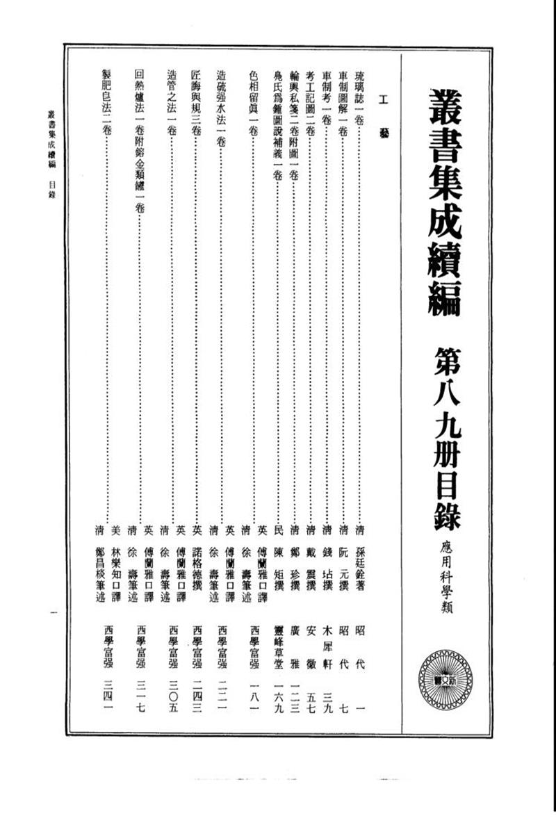 丛书集成续编 第089册 